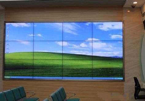 广元液晶拼接屏的另类用法。